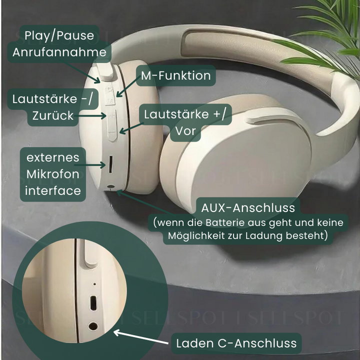 Over Ear Kopfhörer | AuraBeats™